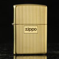 ZIPPO 纯铜经典条纹