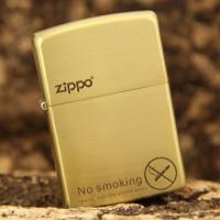 ZIPPO 纯铜禁止抽烟