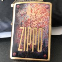 29879  纯铜ZIPPO彩色标志